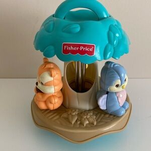 Vtg Fisher Price Precious Planet Chime Ball Forest Friends 1999 Wind Chime 71263